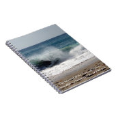 Oceaangolven op het strand - Laptop Notitieboek (Rechterzijde)