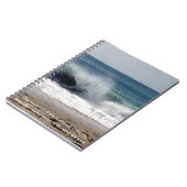 Oceaangolven op het strand - Laptop Notitieboek (Linkerzijde)