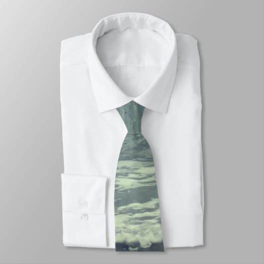 Oceaangolven op het strand stropdas (Gebonden)