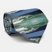 Oceaangolven Stropdas (Opgerold)