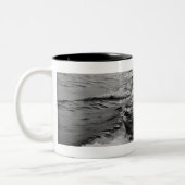 Oceaangolven Tweekleurige Koffiemok (Links)