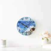 oceaangolven zeekustlandschap ronde klok (Huis)
