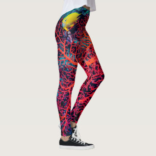 Oceaanherinnering / Koraalrifscène Leggings