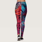 Oceaanherinnering / Koraalrifscène Leggings (Achterkant)
