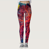 Oceaanherinnering / Koraalrifscène Leggings (Voorkant)