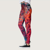 Oceaanherinnering / Koraalrifscène Leggings (Links)