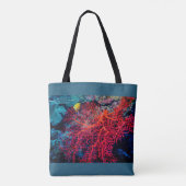 Oceaanherinnering / Koraalrifscène Tote Bag (Achterkant)