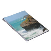 Oceaankliffen bij Kilauea Kauai Notitieboek (Rechterzijde)