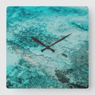 Oceaanklok Vierkante Klok
