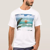 oceaankunst t-shirt (Voorkant)