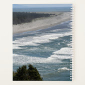 Oceaankustgolven Kustlijn Zeegezicht Planner (Achterkant)