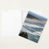 Oceaankustgolven Kustlijn Zeegezicht Planner (Display)