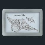 oceaanleven met twee stralen manta-rays gesp<br><div class="desc">mum en kleine manta-stralen uit het leven in de oceaan</div>