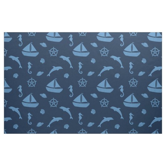 oceaanlevensstof stof (Yard (91,4 cm))