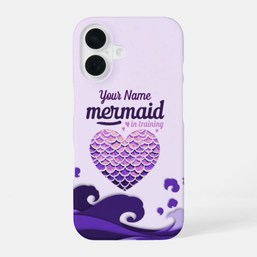 Oceaanliefde iPhone 16 Hoesje (Achterkant)