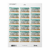 OCEAANLIEFHEBBER ETIKET (Full Sheet)