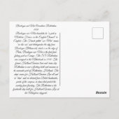 Oceaanliner Rotterdam 1910 Briefkaart (Achterkant)