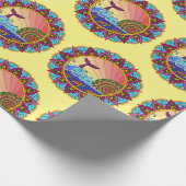 oceaanmandala cadeaupapier (Hoek)