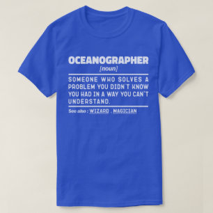 Oceaanonderzoeker Zelfstandig naamwoord Wetenschap T-shirt