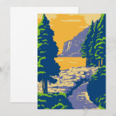 oceaanpad bedankkaart (Voorkant / Achterkant)