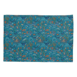 Oceaanpatroon Kussensloop