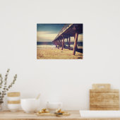  oceaanpier poster (Keuken)