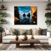 Oceaanportalen Canvas Afdruk