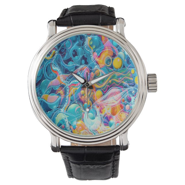 Oceaanreflecties Horloge (Voorkant)