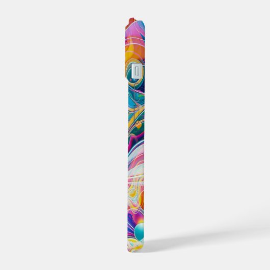 Oceaanreflecties iPhone 15 Case (Linkerkant)
