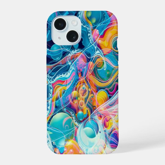 Oceaanreflecties iPhone 15 Case (Achterkant)