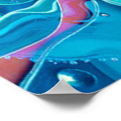 Oceaanreflecties Poster (Hoek)