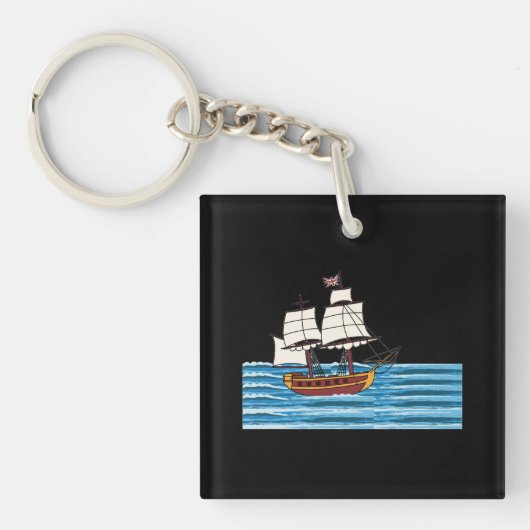 oceaanreis sleutelhanger (voorkant)