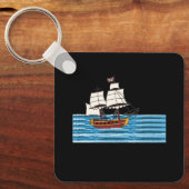 oceaanreis sleutelhanger (Voorkant)