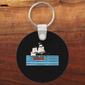 oceaanreis sleutelhanger (Voorkant)