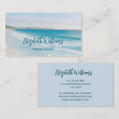 oceaanreisbureau visitekaartje (Voorkant / Achterkant)