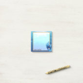 Oceaans Meerminnenstaart Aangepaste Post-It Notiti Post-it® Notes (Op bureau)