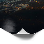 Oceaan's Woede Perfect Poster (Hoek)