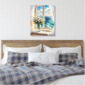 oceaanscène canvas afdruk (Insitu (Slaapkamer))