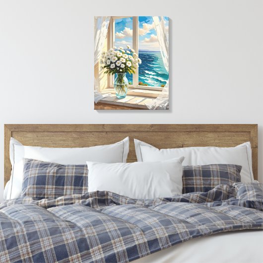  oceaanscène canvas afdruk (Insitu (Slaapkamer))