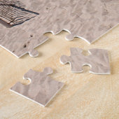 oceaanscène op Race Point op Kaapskabeljauw Legpuzzel (Zijkant)