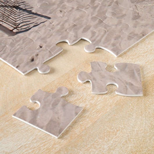 oceaanscène op Race Point op Kaapskabeljauw Legpuzzel (Zijkant)