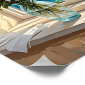 oceaanscène poster (Hoek)