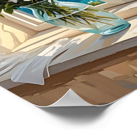 oceaanscène poster (Hoek)