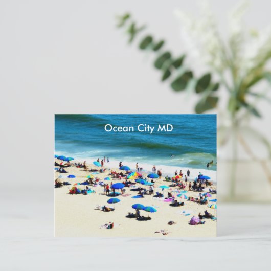 oceaanstad md briefkaart (Staand voorkant)