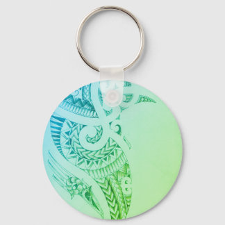 oceaanstam luxe ontwerper sleutelhanger