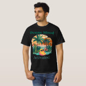 Oceaanstemming Geactiveerd T-shirt – Zomerstrandst (Voorkant volledig)