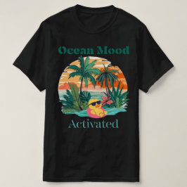 Oceaanstemming Geactiveerd T-shirt – Zomerstrandst