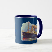 oceaanstoomlijnschip mok (Voorkant rechts)