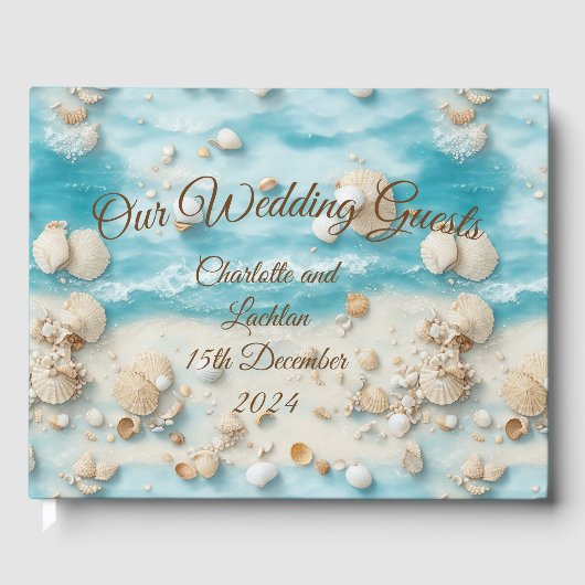 Oceaanstrand Bliss Gastenboek (Voorkant)