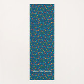 Oceaanstrand met zeesterren, schelpen en steentjes yogamat (Voorkant)